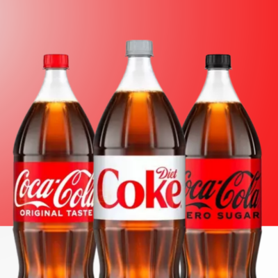 2 liter Coke (all flavors)